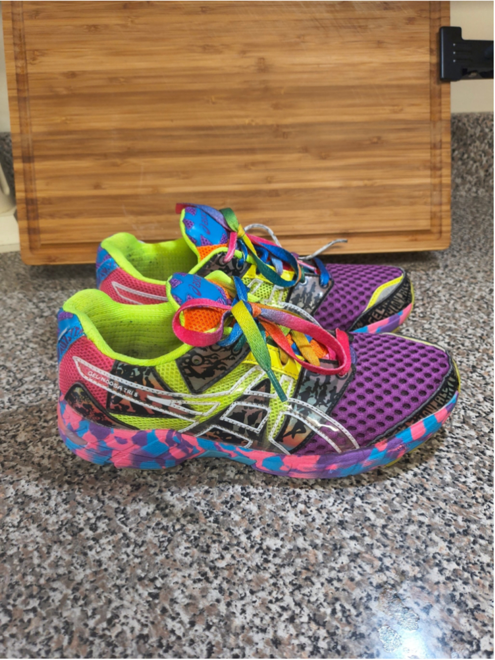 ASICS GEL-Noosa Tri 8 Women’s Running Shoes Multi-Color T306N Size 8.5